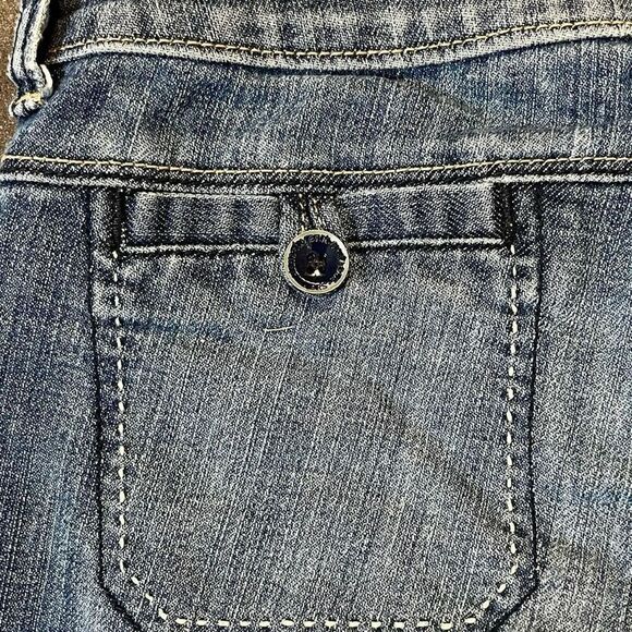 American Eagle Denim Cropped Capri Pants 2 Regular - Picture 10 of 12